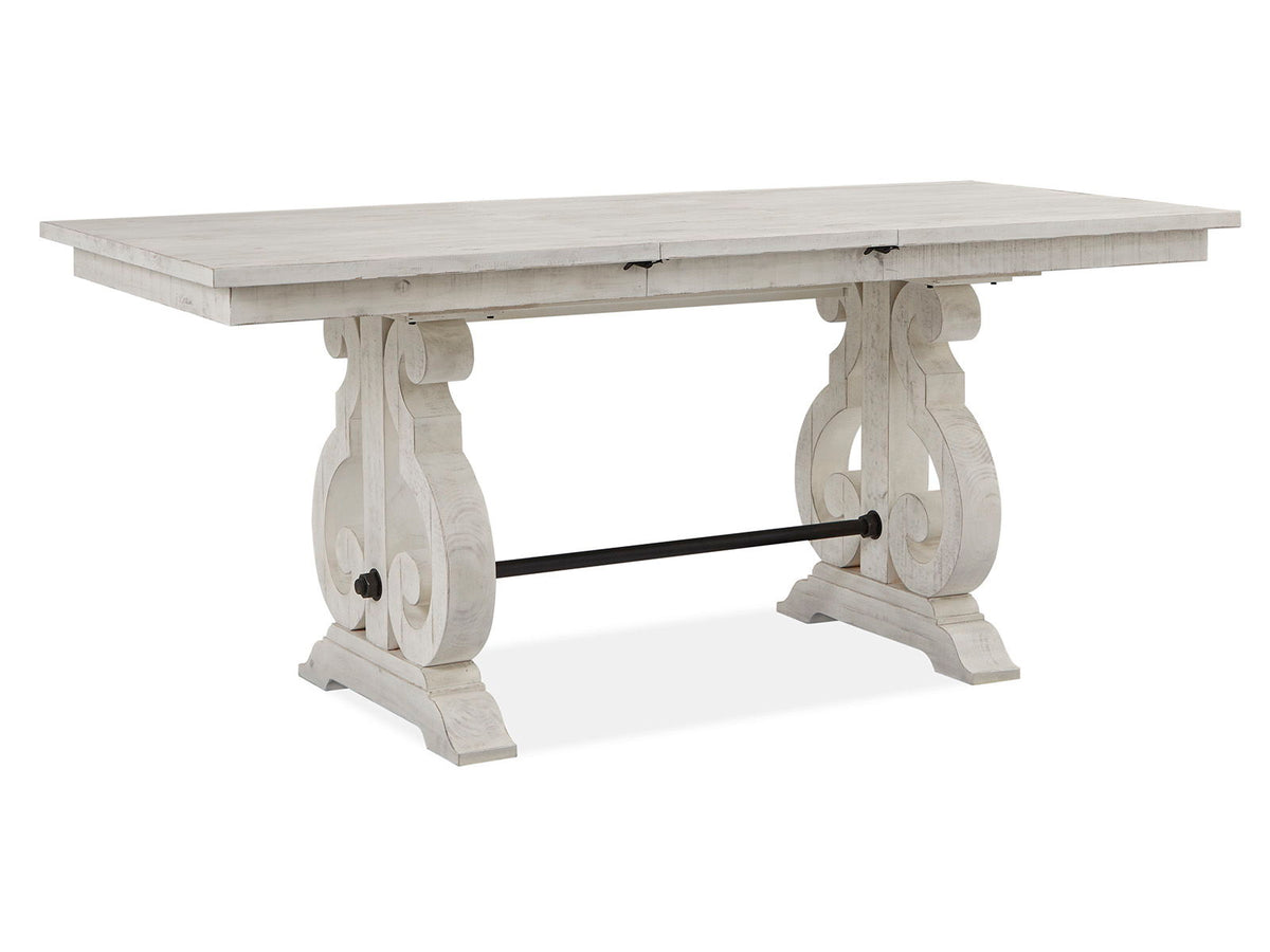 Bronwyn - Extendable Rectangular Counter Height Dining Table Set