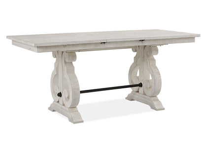 Bronwyn - Extendable Rectangular Counter Height Dining Table Set