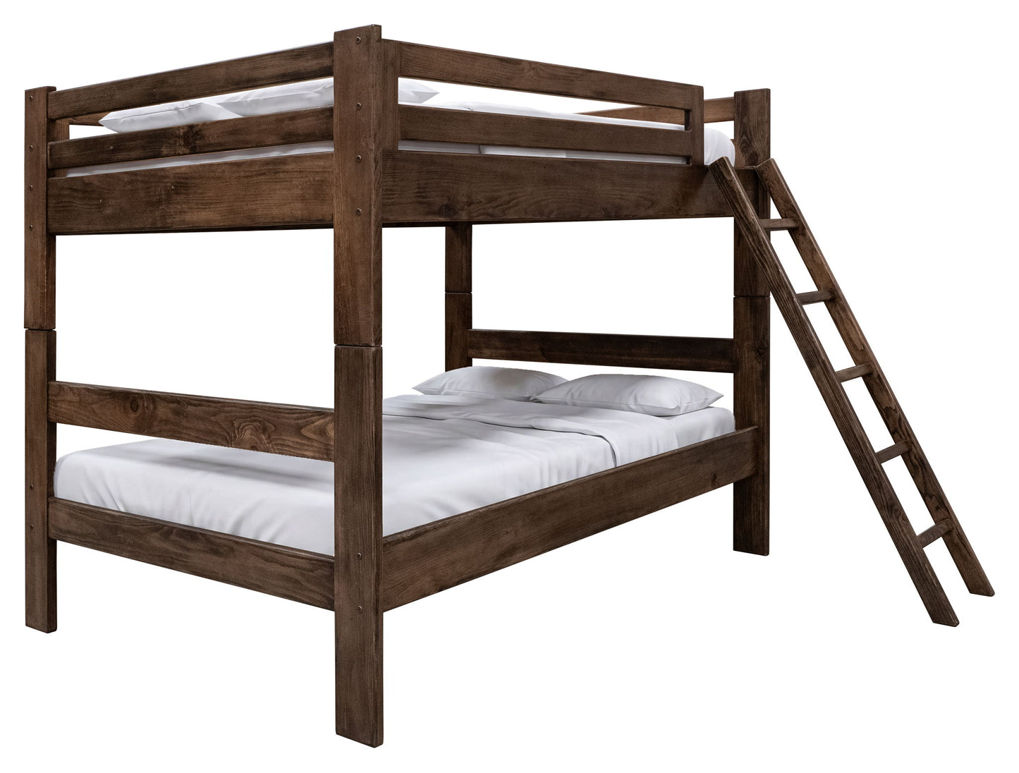 Forte - Bottom Bunk Bed Full - Brown