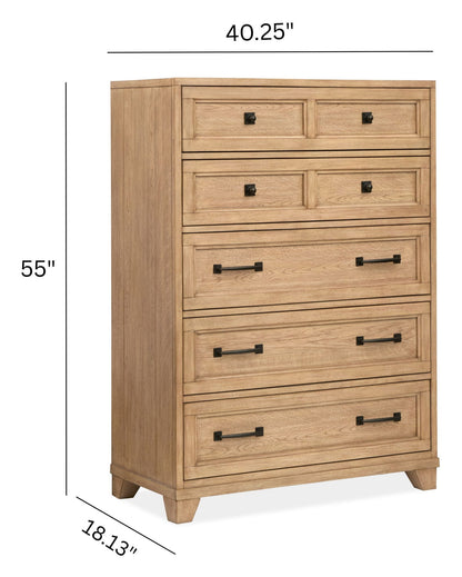 Coventry - Drawer Chest - Honey Wheat