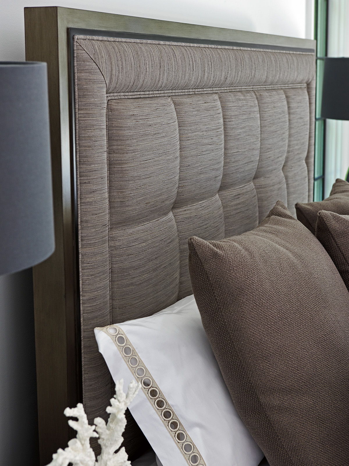 Ariana - St. Tropez Upholstered Panel Bed