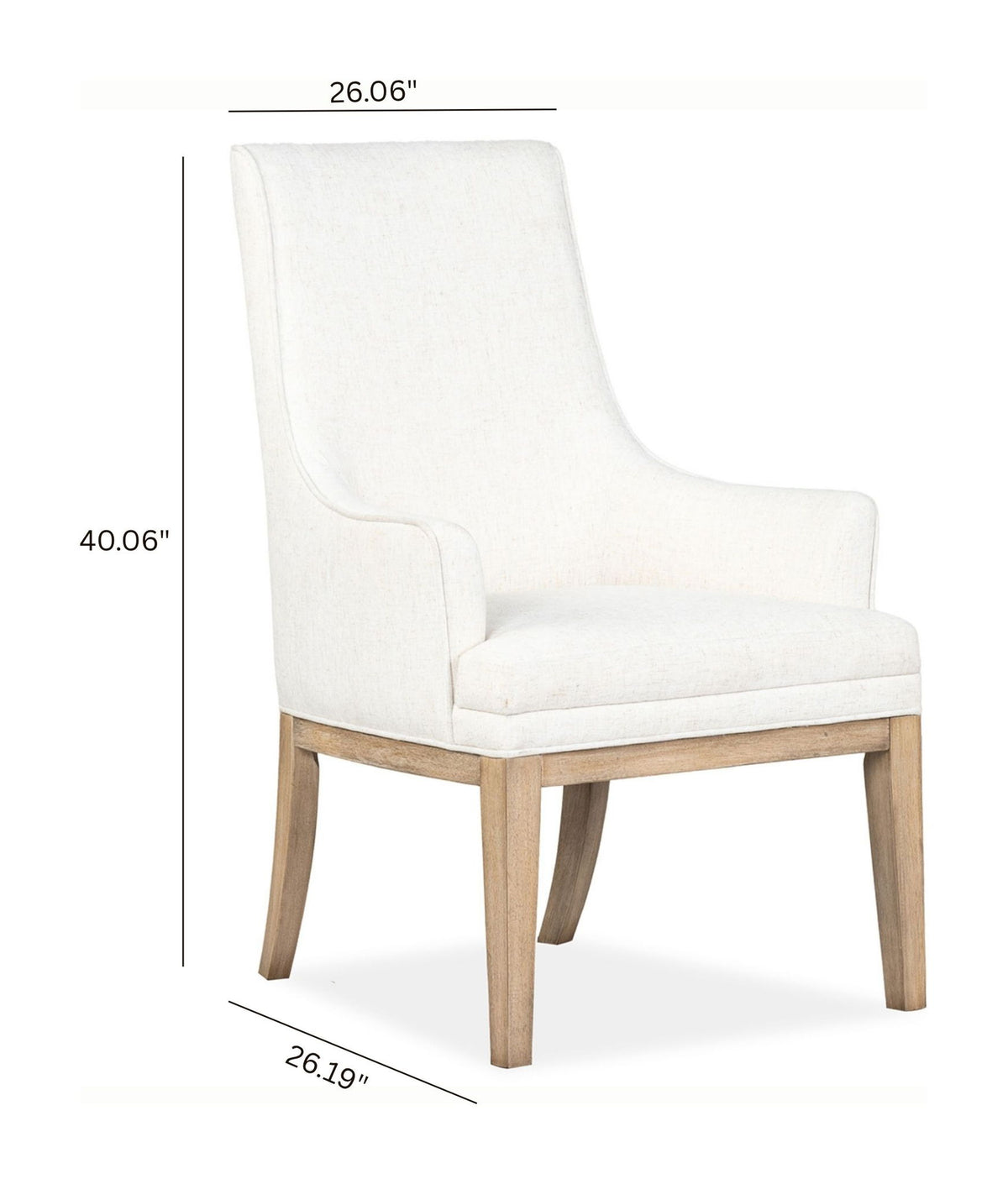 Coventry - Upholstered Host Chair (Set of 2) - Honey Maple