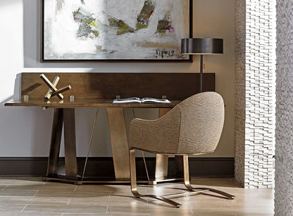 Cross Effect - Gateway Flip-Top Console - Dark Brown