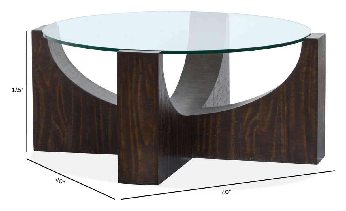 Beckham - Round Cocktail Table Set