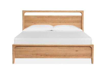 Somerset - Queen Panel Bed Footboard - Light Brown