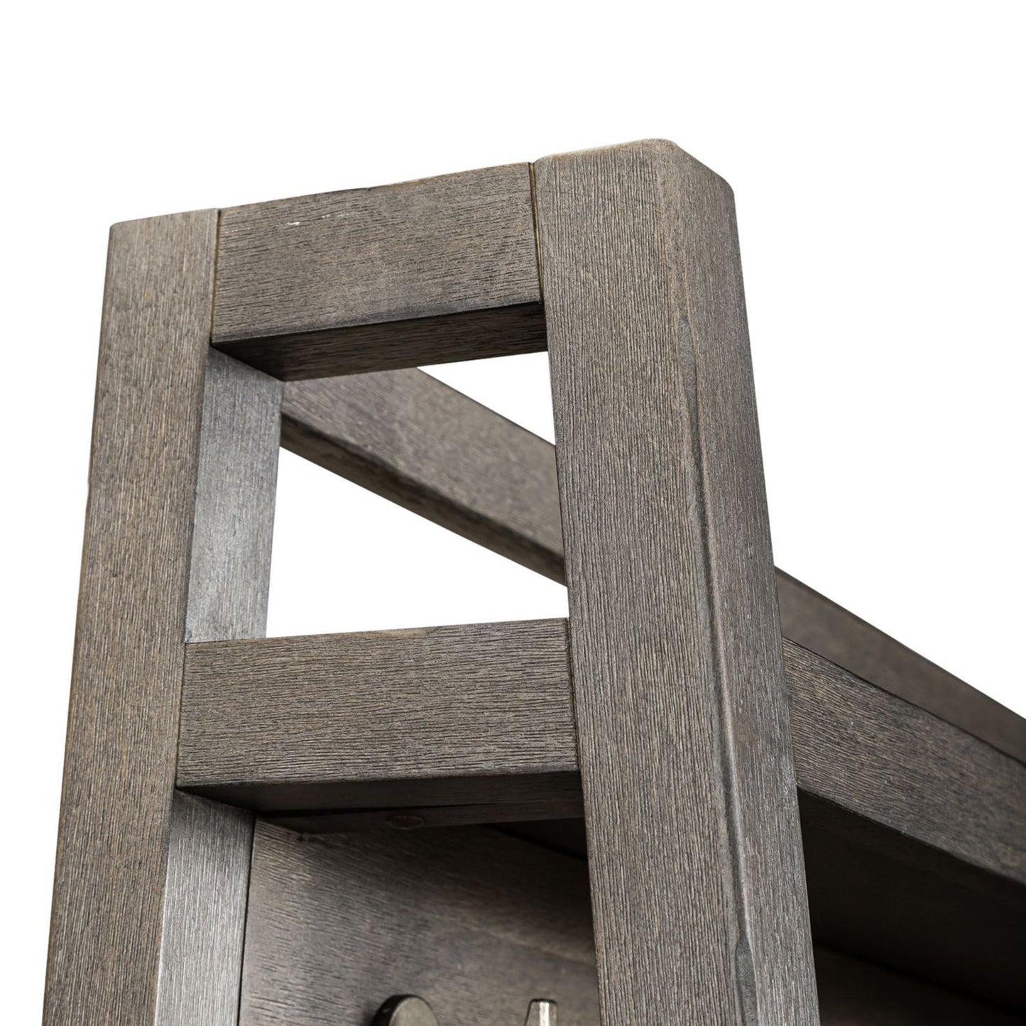 Modern Farmhouse - Hall Tree Top - Dusty Charcoal