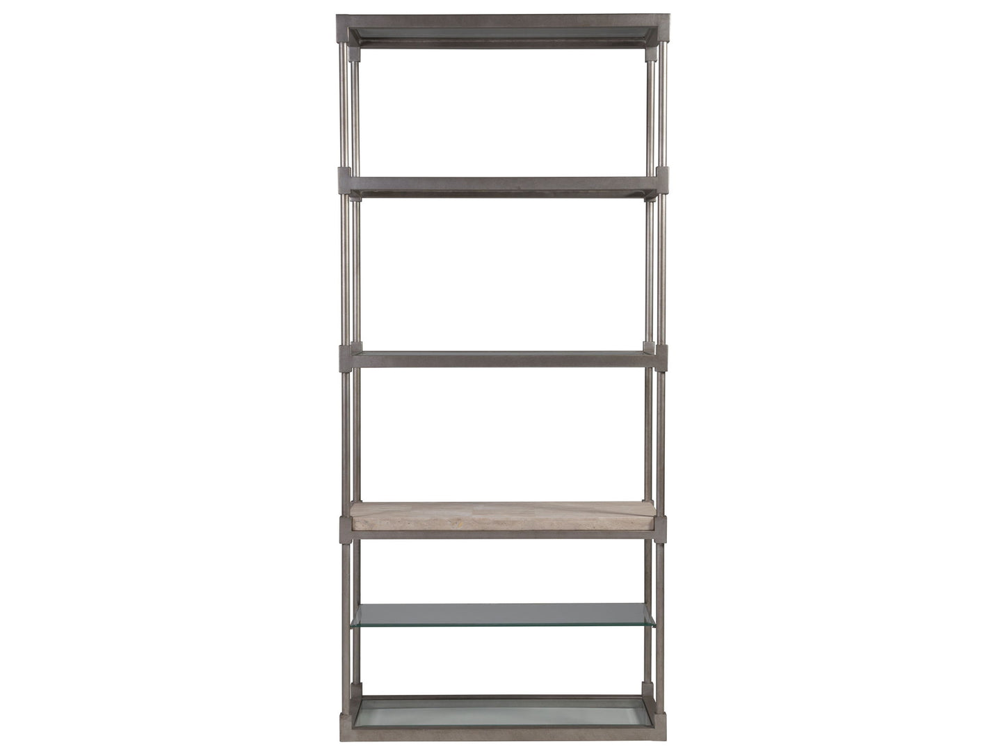 Signature Designs - Topa Etagere - Dark Gray