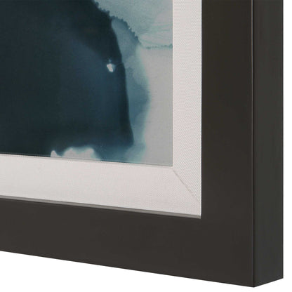 Telescopic - Abstract Framed Prints (Set of 2) - Black