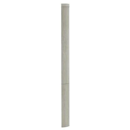 Modern Play - King Panel Headboard & Footboard - Natural White
