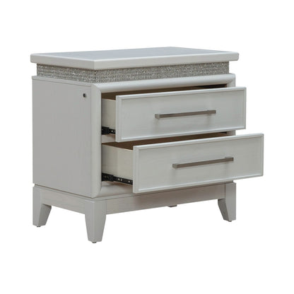 Reflections - Nightstand With Charging Station