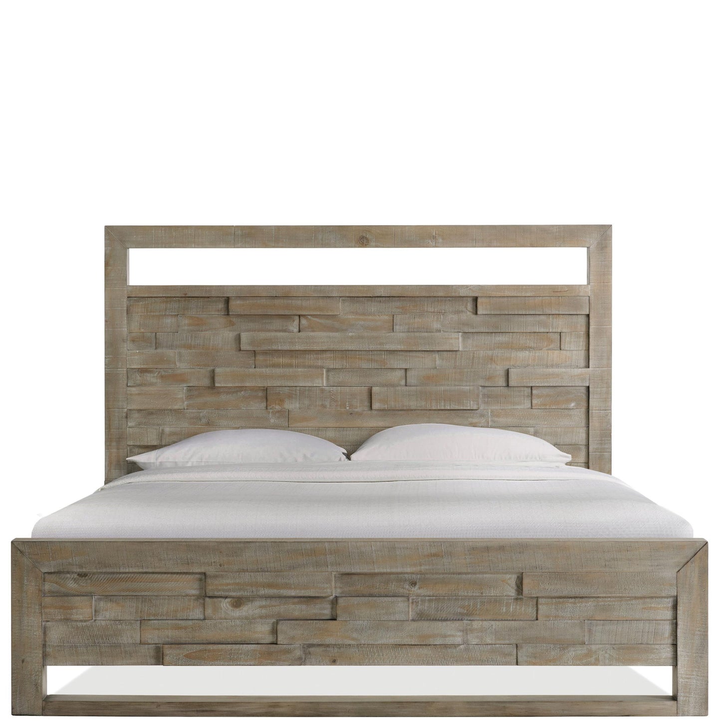 Intrigue - King Panel Footboard - Hazelwood