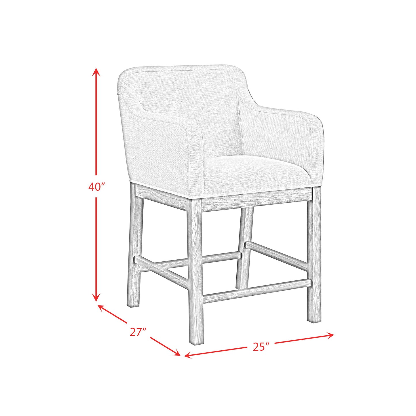 Glinda - Counter Height Dining Set