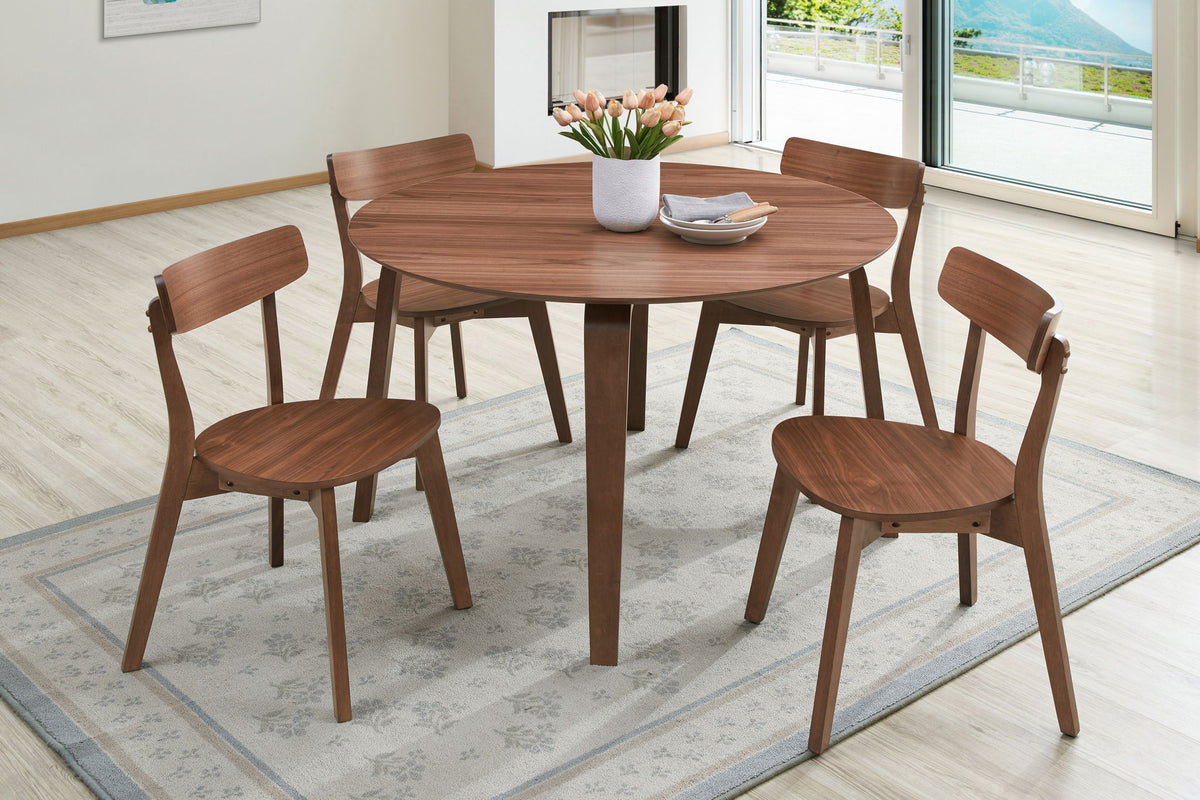Gabby - Round Dining Table Top - Walnut