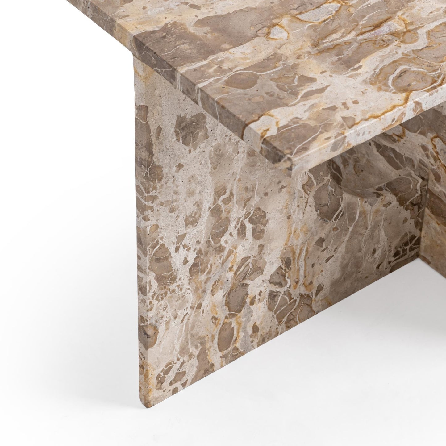 Jaylani - Square End Table - Desert Drift