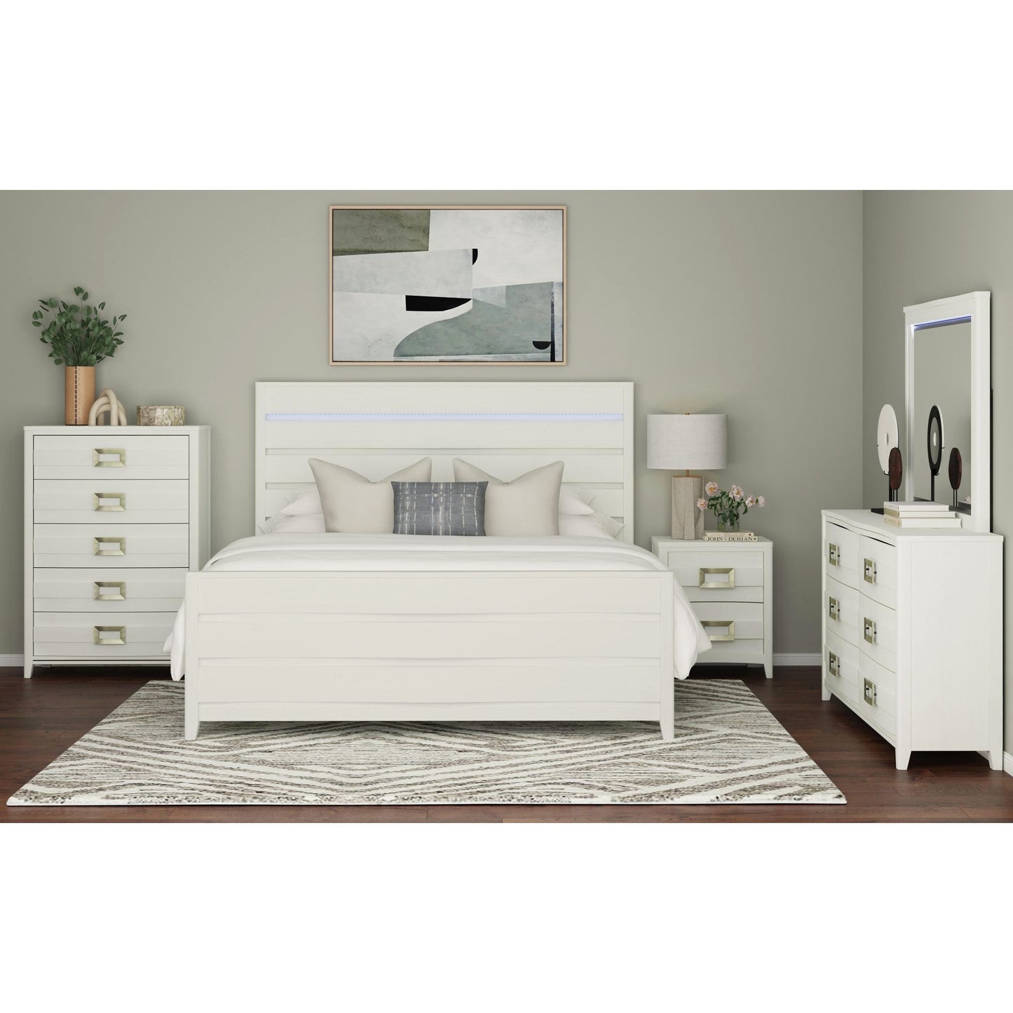 Tobias - Bed With LED