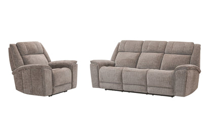 Colton - Power Zero Gravity Sofa With Drop Down Table And Immersive Audio P3 - Branson Tweed