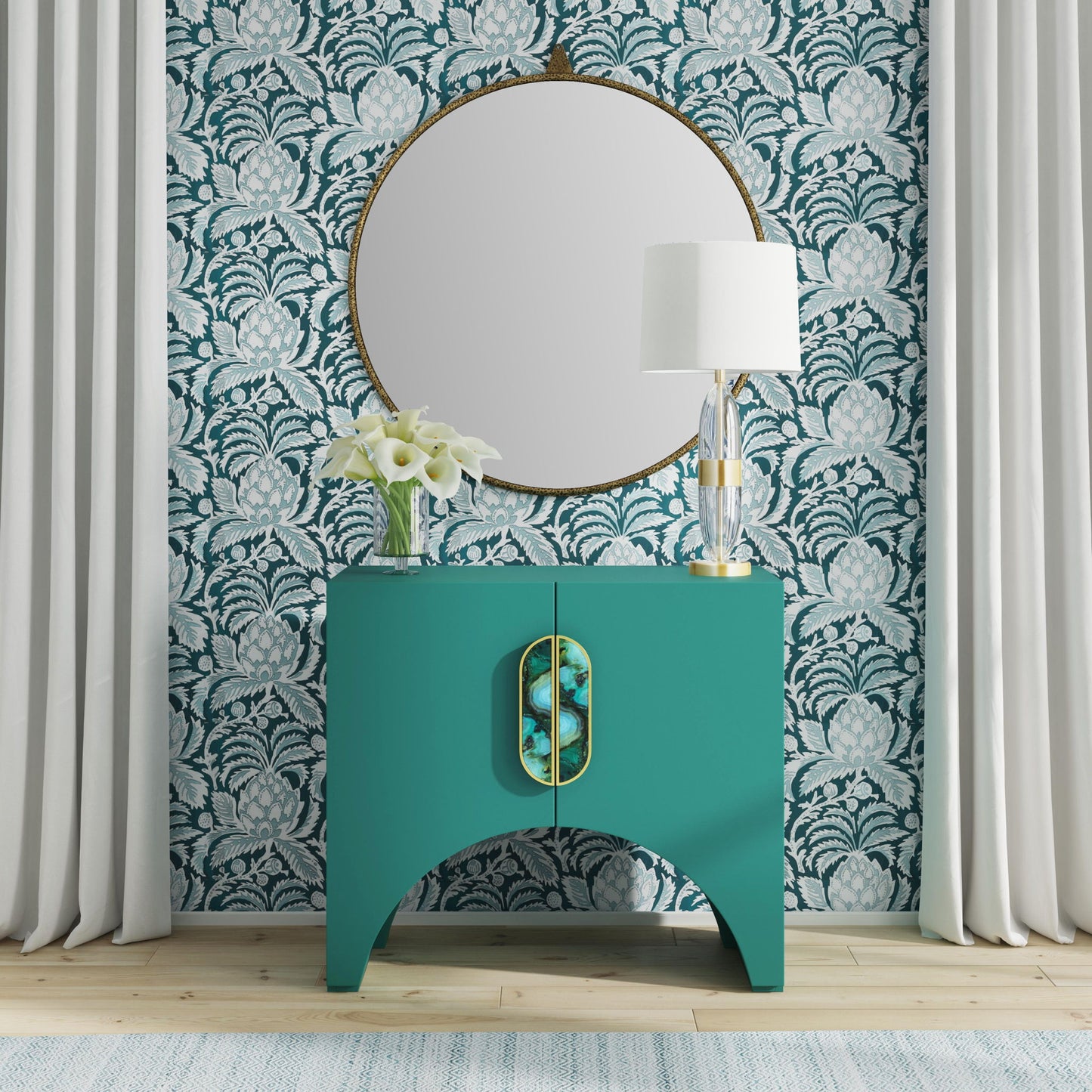 Melrose - Accent Chest - Empire Jade