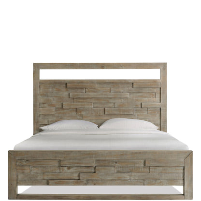 Intrigue - Queen Panel Footboard - Hazelwood