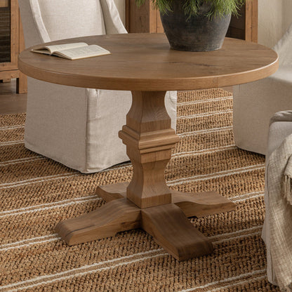 Toscana - 42" Round Dining Table - Hampton Sand
