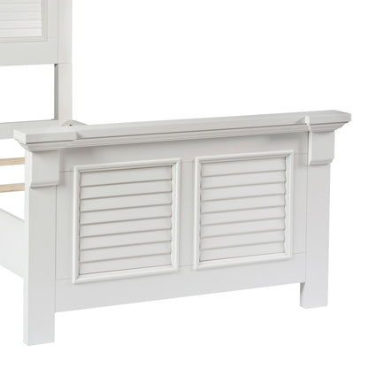 Summer House - Twin Panel Footboard - Oyster White