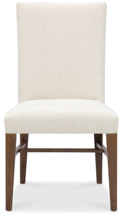 Driftwood - Upholstered Side Chair (Set of 2) - Beige / Worn Saddle