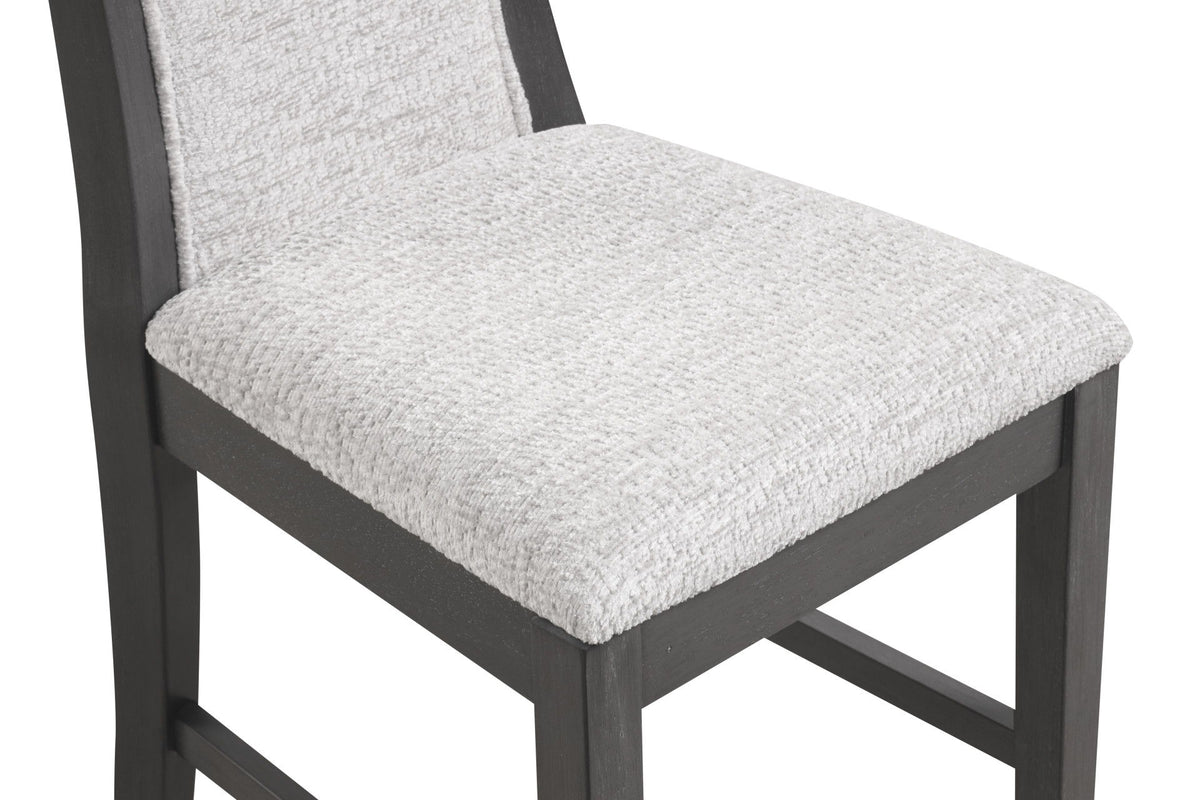 Flair - 5 Piece Dining Set (Table & 4 Chairs) - Gray