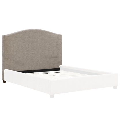 Gina - King Headboard - Rosemont Stone
