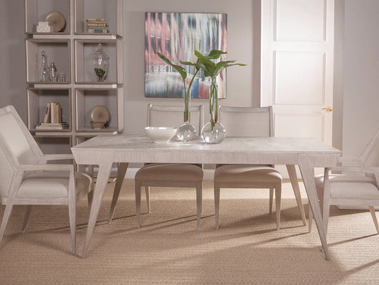 Cohesion Program - Haiku Upholstered Side Chair - Bianco
