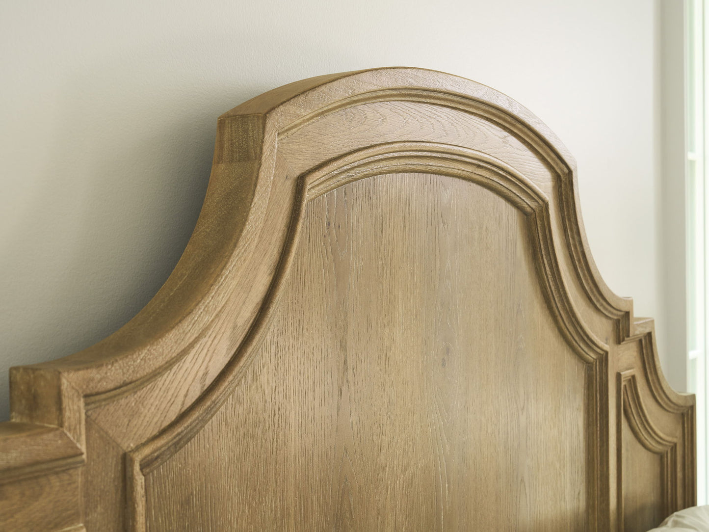 Montecito - Valley Club Panel Headboard 5/0 Queen - Light Brown