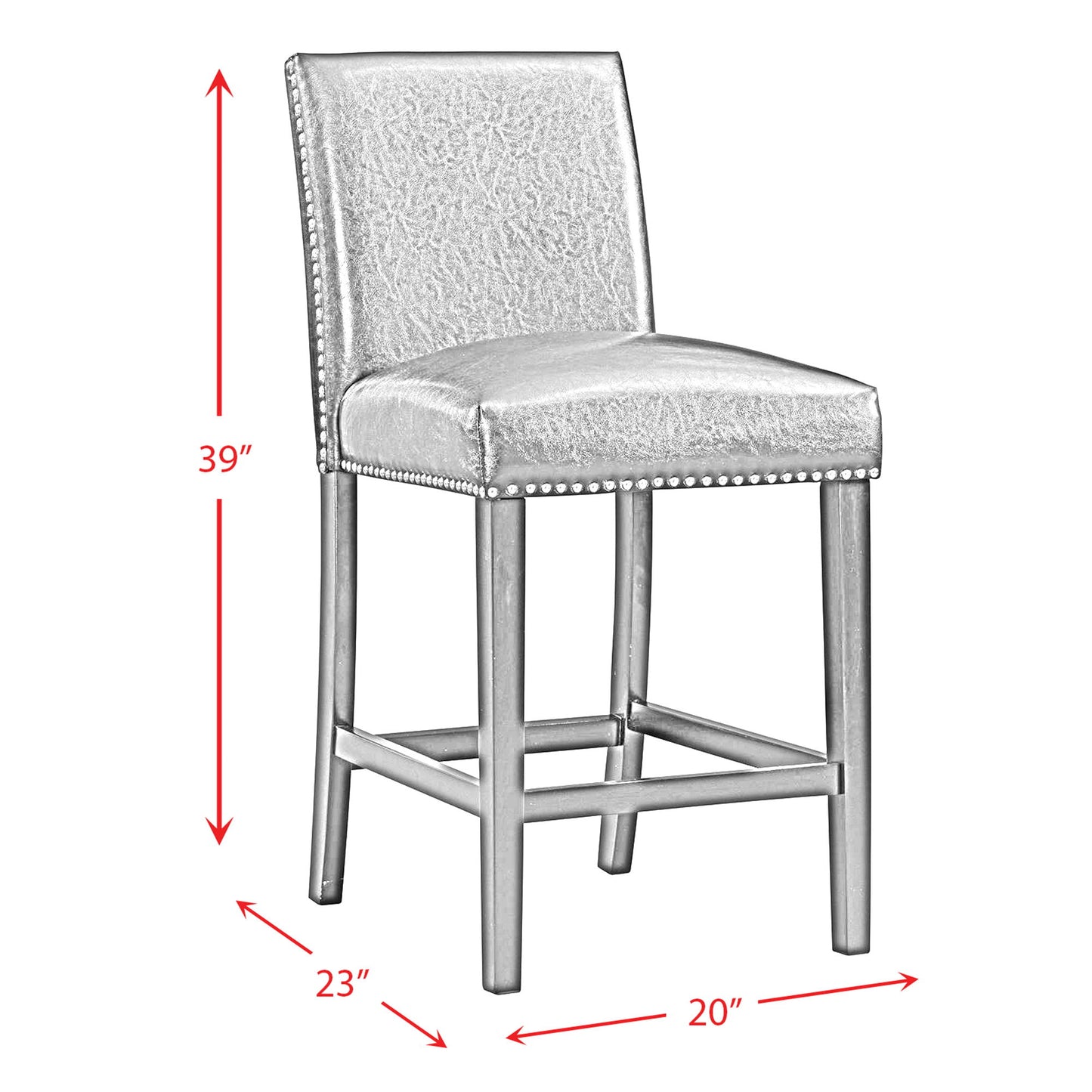 Francesca - Square Counter Height Dining Set
