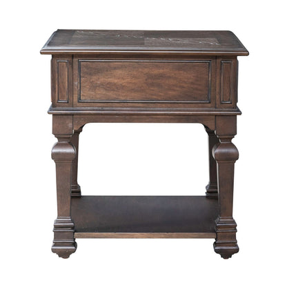 Providence Park - Drawer End Table - Chateau Brown