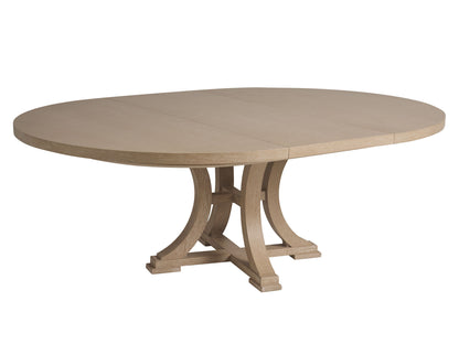 Sunday Morning - Brewster Round Dining Table - Beige