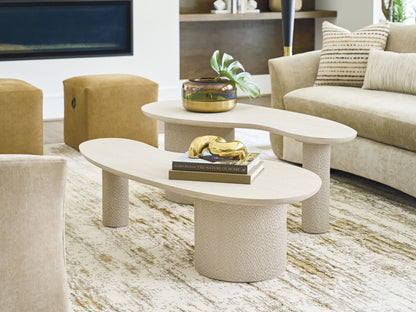 Copacabana - Linea Nested Cocktail Tables - White