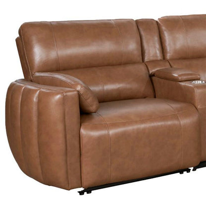 Modesto - Power Left Arm Facing Recliner - Sable