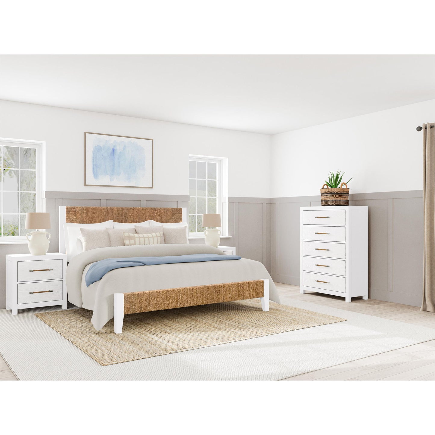 Rosalie - King Woven Headboard - Natural