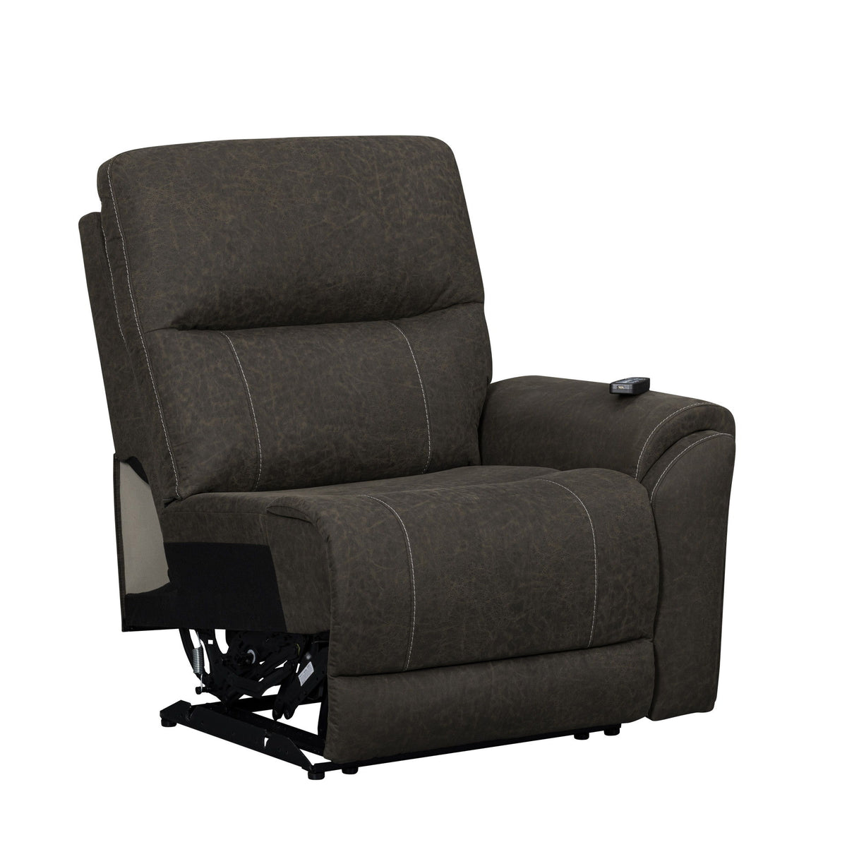 Gaia - RAF Recliner With Power Headrest, Footrest, Massage, Heat - Sable