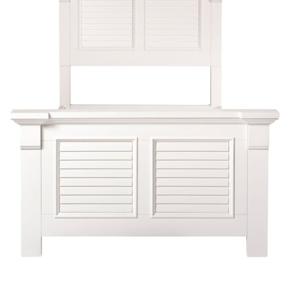 Summer House - Twin Panel Footboard - Oyster White