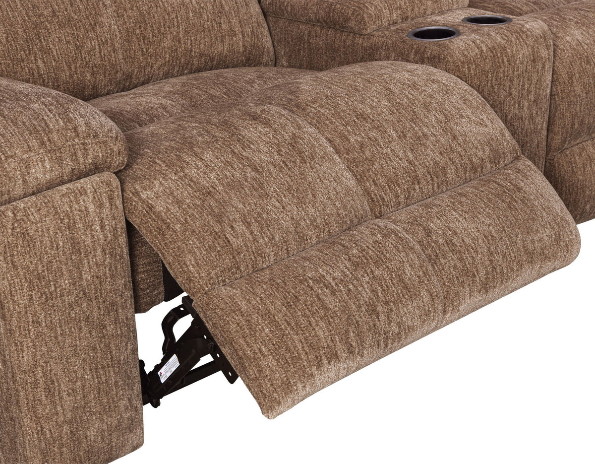 Bronco - Power Right Arm Facing Zero Gravity Recliner P2 - Plush Tobacco