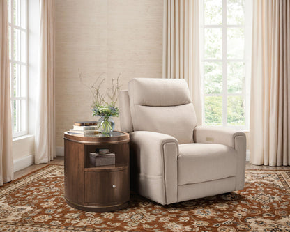 Melange - Contours Side Table - Dark Brown