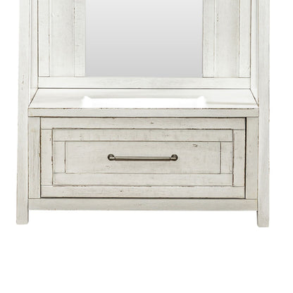 Modern Farmhouse - Hall Tree Base - White