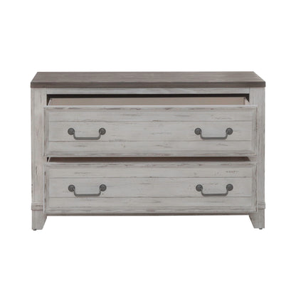 River Place - Curio Base - Riverstone White & Tobacco