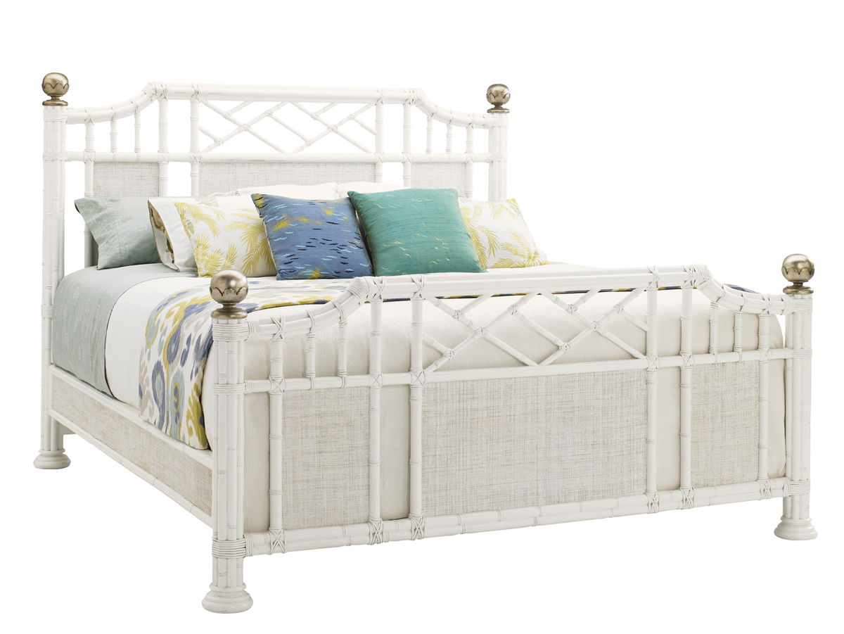 Ivory Key - Pritchards Bay Panel Headboard 6/6 King - White