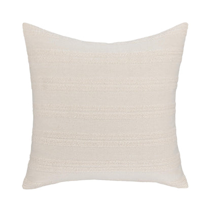 York - 26" x 26" Pillow - Natural / Ivory