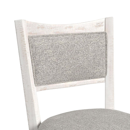Rogen Rustic - Swivel Bar Stool (Set of 2) - Rustic White