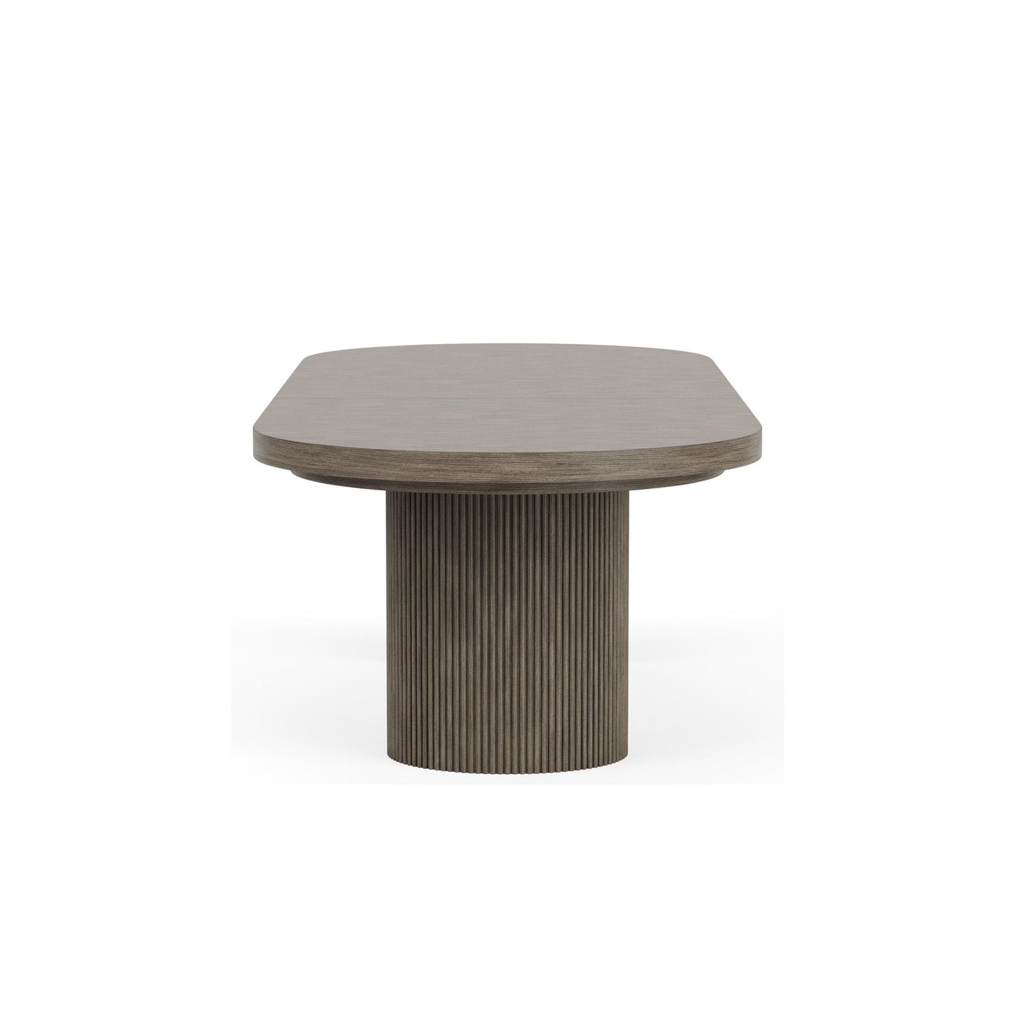 Sariel - Double Pedestal Dining Table Base - Dark Brown