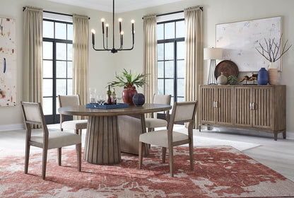 Kavanaugh - Dining Side Chair With Upholstered Seat& Back With o Slats (Set of 2) - Gray