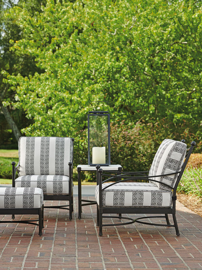 Pavlova - Fabric Lounge Chair - White