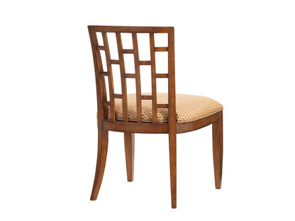 Ocean Club - Lanai Side Chair - Dark Brown / Light Brown