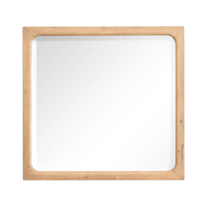 Somerset - Landscape Mirror - Butternut