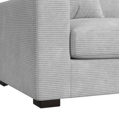Arizona - Modular LHF Armchair With 1 Pillow 20" - Steno Stone